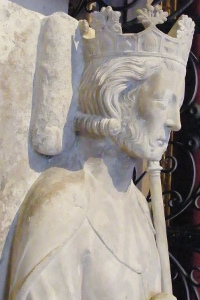 France Paris - St Denis Pepin le Bref 768 effigy 1263-4